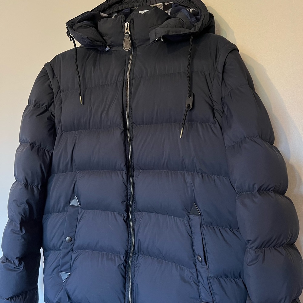 Burberry Brit Down Puffer Jacket 2-in-1 - Medium